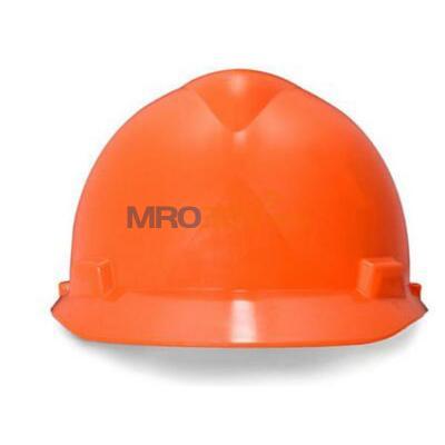 MSA÷˼��10146460 V-Gard��׼�Ͱ�ȫñ�ٻ�ɫ PEñ��,һָ��ñ��