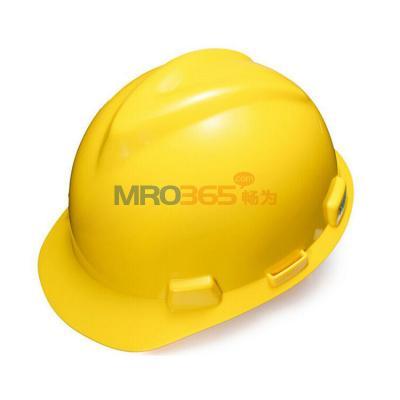 MSA 10146507 V-Gard ��׼�Ͱ�ȫñ����ɫ��ABS��һָ��ñ�ģ�D��������