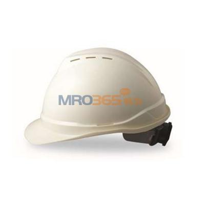 MSA 10146582 V-Gard �����Ͱ�ȫñ(��ɫPE�� ��͸����ñ��,һָ��ñ��