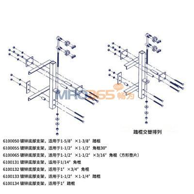 3M 6100050 LAD-SAF��п��ȫϵͳ�ײ�֧��