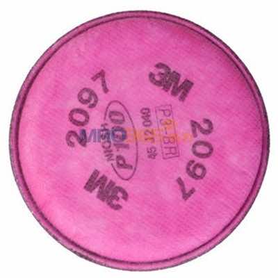 3M 2097 P100颗粒物/有机蒸气异味滤棉