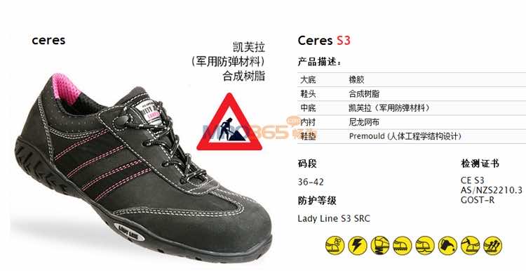 Safety Jogger���ҷ��̷���������Ůʿ��ȫЬCeres S3
