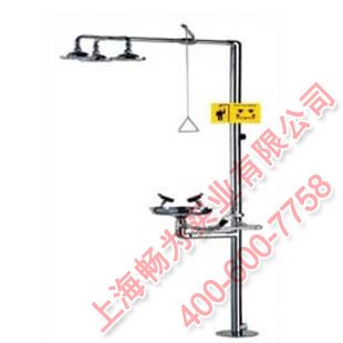不锈钢紧急冲淋复合式洗眼器|复合式洗眼器