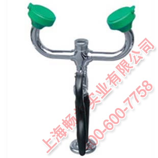 不锈钢台式移动双口洗眼器